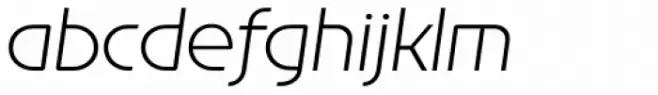Constellation Light Italic