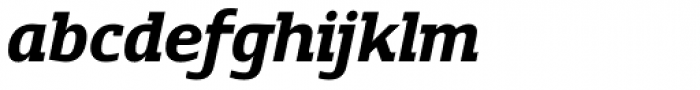 Contra Slab Bold Italic