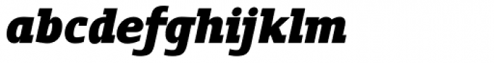 Contra Slab ExtraBold Italic