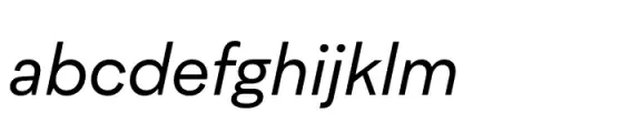 Cordillera Regular Italic