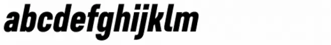 Core Sans D 77 Cn Black Italic