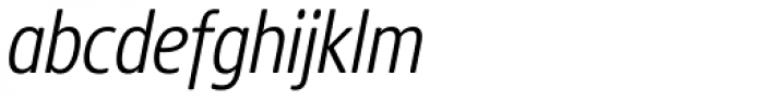 Core Sans NR 37 Cond Light Italic