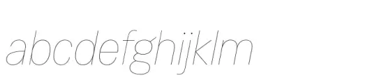 Cosima Hairline Italic