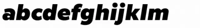 Creata Black Italic