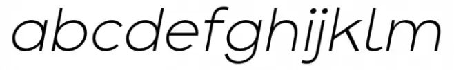 Crox Extra Light Italic