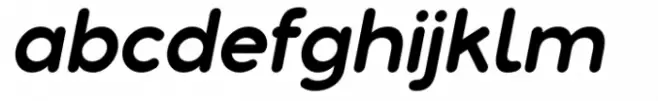 Crox Rounded Bold Italic