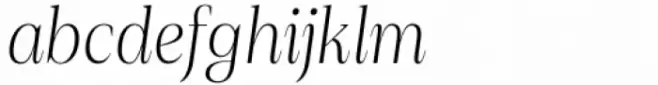 Debira Light Italic