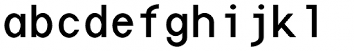 Die Monospaced Hubbuch Bold