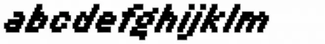 DR Krapka Square Bold Oblique