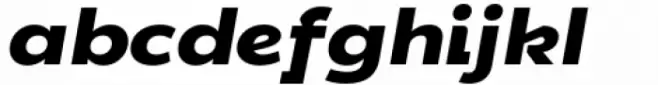 DX Rigraf Black Expanded Italic