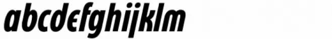 Eastman Condensed Compressed Alternate Bold Italic