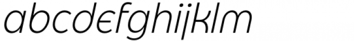 Eastman Grotesque Alternate Light Italic