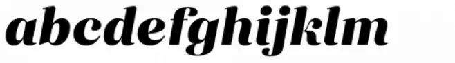 Eckhart Headline Extra Bold Italic
