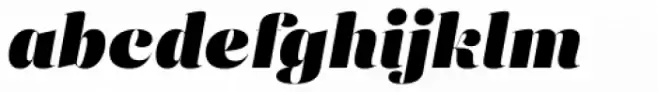Eckhart Poster Black Italic