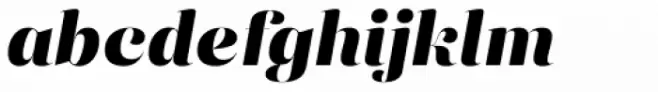 Eckhart Poster Extra Bold Italic