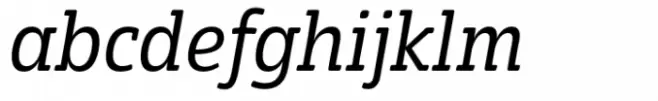Eigerdals Slab Norm Regular Italic