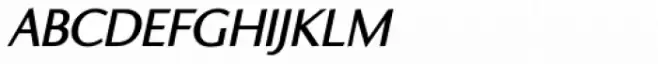 Ela Sans Plain Caps Italic