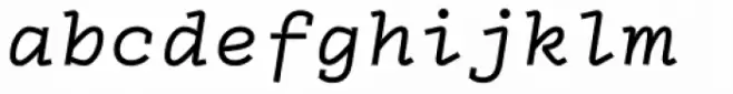 Electrica Medium Italic