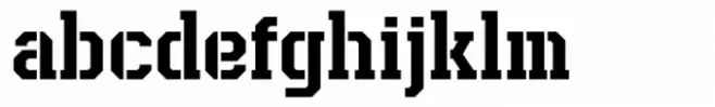 Esquina Stencil Bold