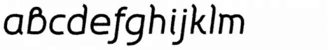 Etewut Sans Italic Rough