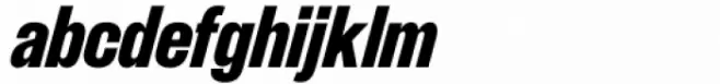 Etrusco Now  Condensed Black Italic