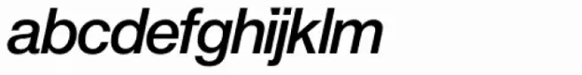 Europa Grotesk Nr 2 SH Med Italic