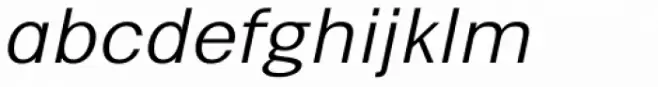 Eurotypo Sans Light Italic