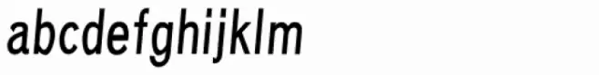 Eurydome Condensed Italic Bold