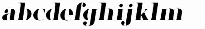 Factum Bold Stencil Oblique