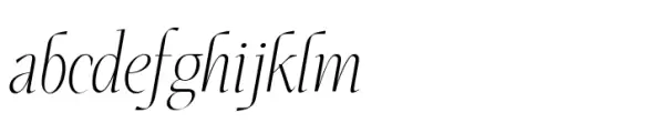 Faithful Colony Thin Italic