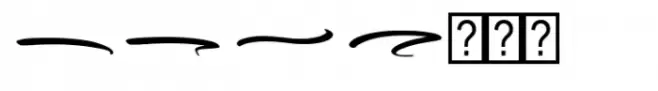 Falling Inlove Script Underline