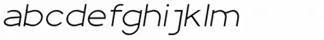 Fancy Light Oblique