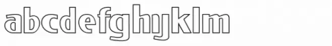 Fat Font Grotesk Outline