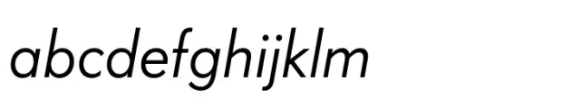 FF Bauer Grotesk Paneuropean Italic