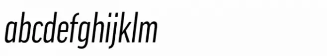 FF Good Extra Condensed News Italic