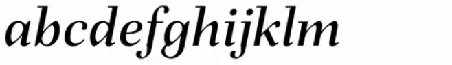Fiorina Subhead Medium Italic