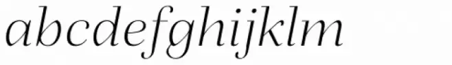 Fiorina Title Extra Light Italic