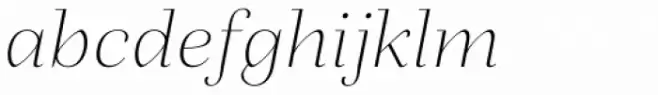 Fiorina Title Thin Italic