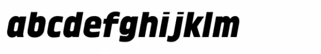Fonzie Extra Bold Italic