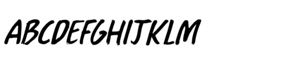 Force Of Habit Italic