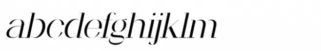 Franco Century Thin Italic