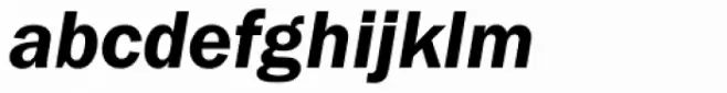Franklin Gothic Demi Italic