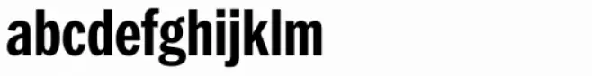 Franklin Pro Condensed Bold