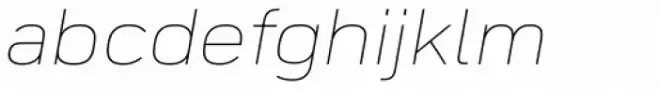 FS Industrie Extended Thin Italic