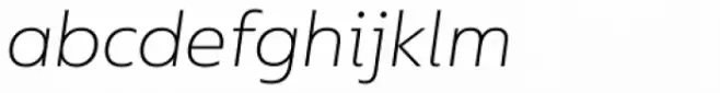 FS Lucas Extra Light Italic