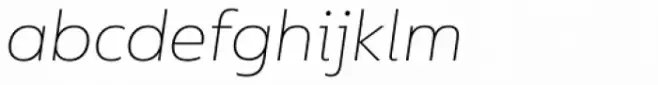 FS Lucas Thin Italic
