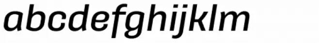 Galeana Standard Bold Italic