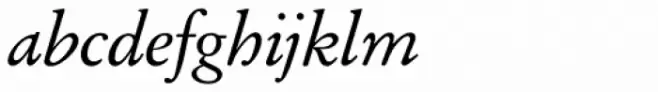 Garamond Nr 1 SB Italic