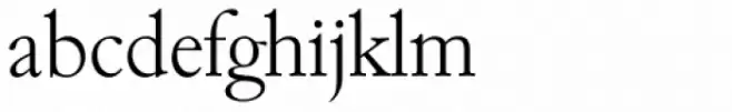 Garamond TS ExtraLight