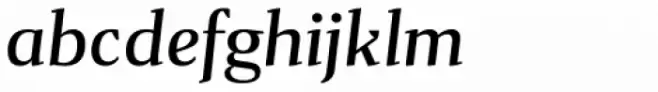 Gazeta Text Italic